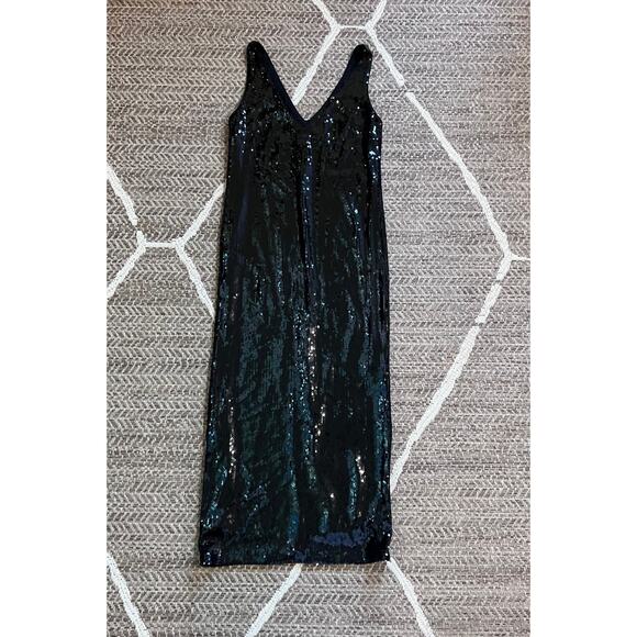 Sophie Rue Selia Sequin Midi Dress Sz Small - Picture 3 of 7